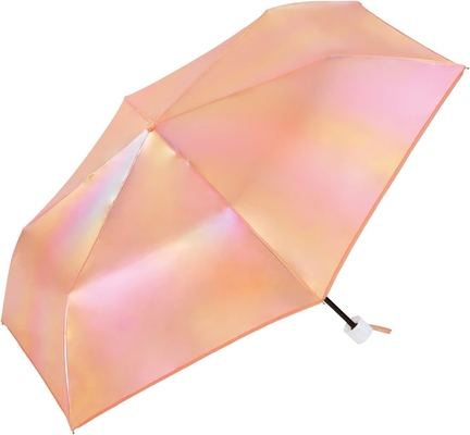 Fijne laser damescadeau 3 vouw auto open paraplu met koolstofvezel ribben en UV proof