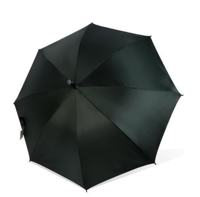 108 cm open doorsnede rechte paraplu cum wandelstok met reflecterend patroon keuze