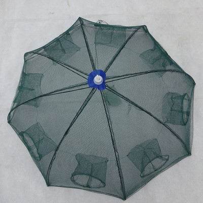 Paraplu-type visnet Handgegooid net voor gladde en gemakkelijke visserij Diepte 38-72 cm