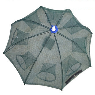 Paraplu-type visnet Handgegooid net voor gladde en gemakkelijke visserij Diepte 38-72 cm