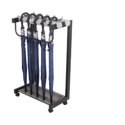Black Metal Golf Club Push Pull Bike Cart Buggy Trolley Holder paraplu stand voor drogist
