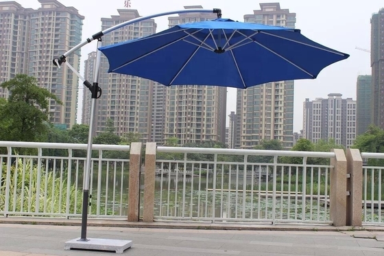Buitenscherm Tuinmeubilair Romeins Double Roof Tuinparasol met 36kg Gewicht