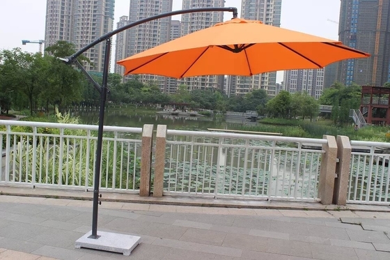 Buitenscherm Tuinmeubilair Romeins Double Roof Tuinparasol met 36kg Gewicht