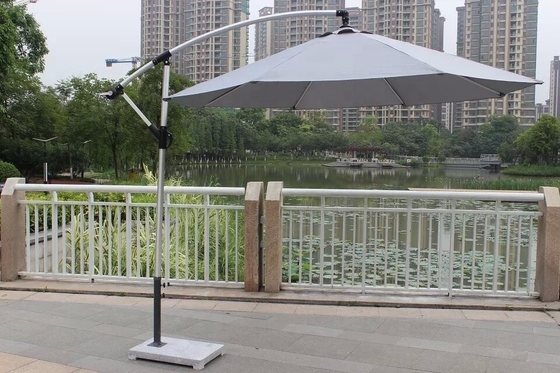 Buitenscherm Tuinmeubilair Romeins Double Roof Tuinparasol met 36kg Gewicht