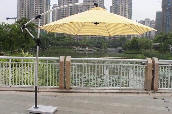 Buitenscherm Tuinmeubilair Romeins Double Roof Tuinparasol met 36kg Gewicht