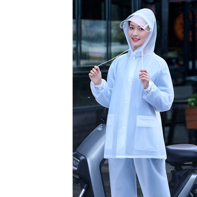 RAINWEAR voor vrouwen Persoonlijk regenstorm motorfiets elektrisch voertuig geïntegreerd werkkleding