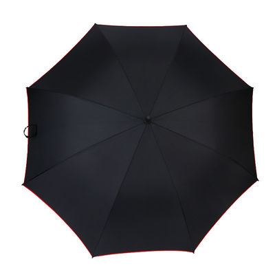 Volwassenen Persoonlijke rode golf paraplu met zonnebescherming waterdicht en winddicht