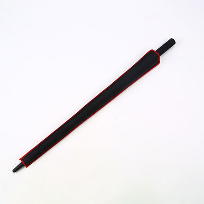 Volwassenen Persoonlijke rode golf paraplu met zonnebescherming waterdicht en winddicht