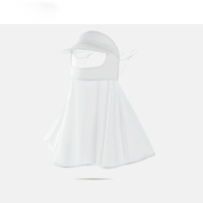 CLASSIC Design Style Buiten zonnehoed met gezichtsmasker Ademhalende Beach Dames Visor Hoed