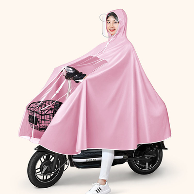 Dagelijkse producten Elektrische auto regenbekleding niet-wegwerpregenjas PVC-kleur poncho