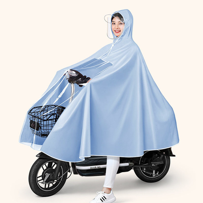 Dagelijkse producten Elektrische auto regenbekleding niet-wegwerpregenjas PVC-kleur poncho