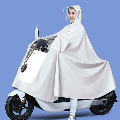 Dagelijkse producten Elektrische auto regenbekleding niet-wegwerpregenjas PVC-kleur poncho
