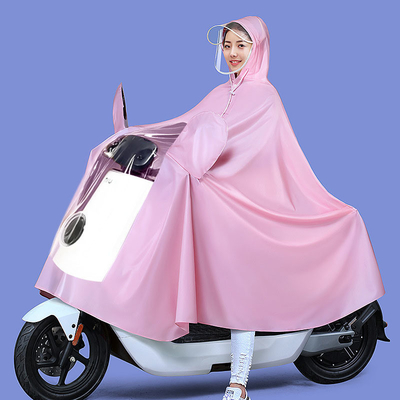 Dagelijkse producten Elektrische auto regenbekleding niet-wegwerpregenjas PVC-kleur poncho