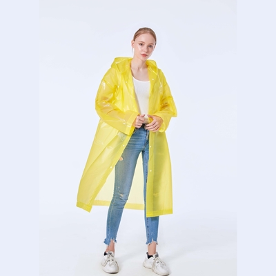 Visvoorzieningen 100% EVA stof waterdicht regenjas met aangepast logo en lichte mode