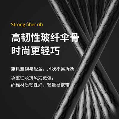 Zaken cadeau paraplu 27 inch 8k glasvezel golf paraplu met hangende functie en logo