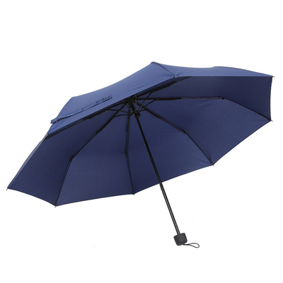 Handmatige besturing Op maat gemaakt Outdoor Business Gift 3 Gevouwen paraplu voor de markt populair