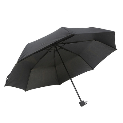 Handmatige besturing Op maat gemaakt Outdoor Business Gift 3 Gevouwen paraplu voor de markt populair