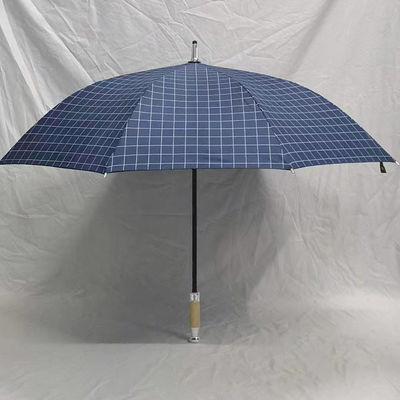 Grote waterdichte Japanse en Koreaanse plaid golf paraplu Custom logo Made in Japan