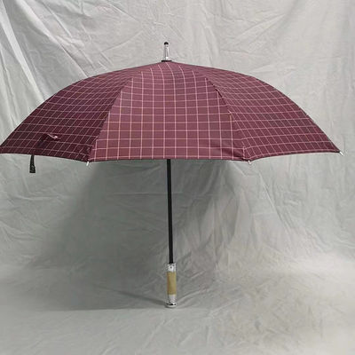 Grote waterdichte Japanse en Koreaanse plaid golf paraplu Custom logo Made in Japan