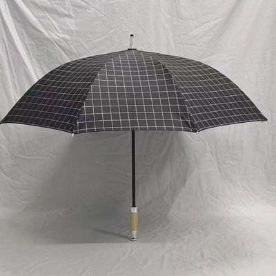 Grote waterdichte Japanse en Koreaanse plaid golf paraplu Custom logo Made in Japan