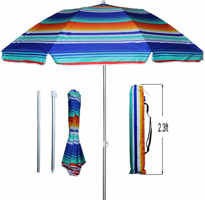 Stijlvolle zonnescherm Patio paraplu met tassen en gepersonaliseerde logo printing