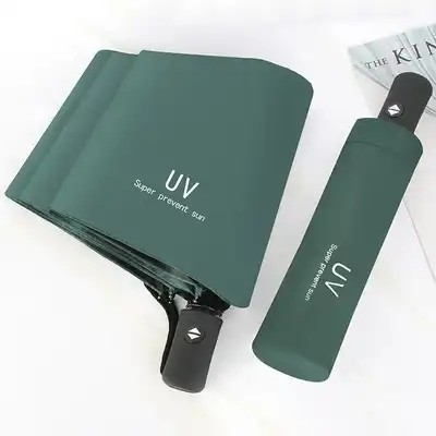 Custom Logo Printing Drievoudige paraplu met metalen schacht Auto Logo Geschenk en Promotie