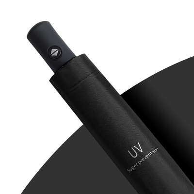 Plastic UV 3-vouw auto open paraplu promotie aanpasbaar logo YLF paraplu met BSCI