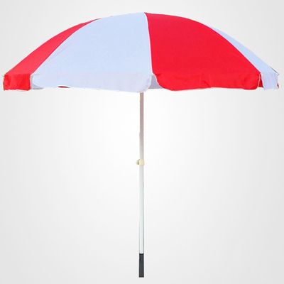 Reisgelegenheid Zonnige strand paraplu met drukknop kanteling en Custom Logo Printing