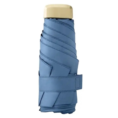 Vijfvoudig 6k UV Zonneparaplu Mini vouwbare zakparaplu Geschenk met 87cm Open Diameter