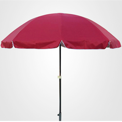 29/32 Shaft Custom Printed Outdoor Beach Umbrella voor effectieve bedrijfsbevordering