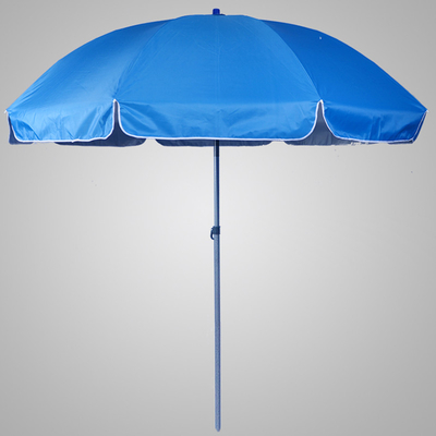 29/32 Shaft Custom Printed Outdoor Beach Umbrella voor effectieve bedrijfsbevordering