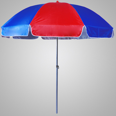 29/32 Shaft Custom Printed Outdoor Beach Umbrella voor effectieve bedrijfsbevordering