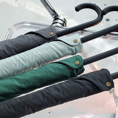Koolstofvezel handvat paraplu Dubbeldoel voor reclame en regen golf paraplu