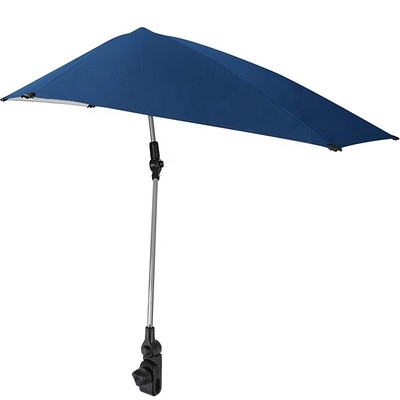 Outdoor Camping Beach paraplu Verstelbare sport paraplu met universele klem Paraguas
