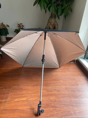 Outdoor Camping Beach paraplu Verstelbare sport paraplu met universele klem Paraguas