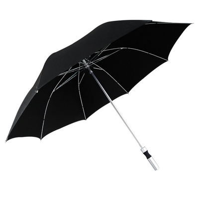 120cm Open Diameter Aluminium Frame Golf paraplu voor zakelijke en buitenbescherming