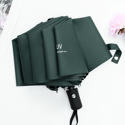 Gepersonaliseerde Creative Solid Color Draagbare Opvouwbare Paraplu voor Patio Garden en Outdoor