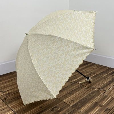 Reisgelegenheid Eenvoudige roze paraplu met twee vouwingen Lichte en praktische