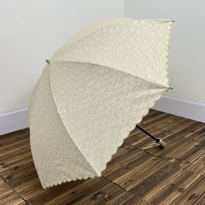 Reisgelegenheid Eenvoudige roze paraplu met twee vouwingen Lichte en praktische