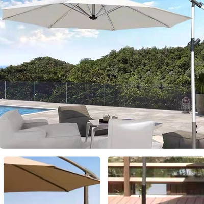 All in 1 Functie Wit Kracht bekleed staal frame zonnebril met Tassels