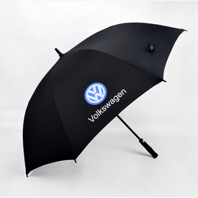 Jinjiang 30 inch golf paraplu met grote winddichte logo afdrukken en klassieke design stijl