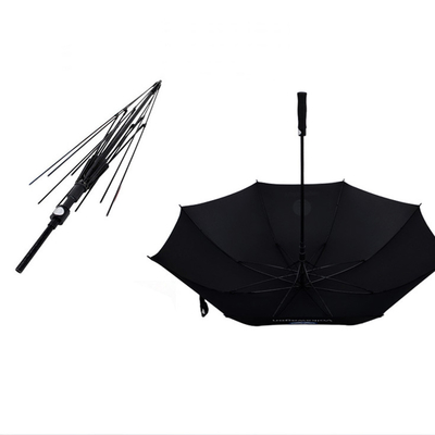 Jinjiang 30 inch golf paraplu met grote winddichte logo afdrukken en klassieke design stijl