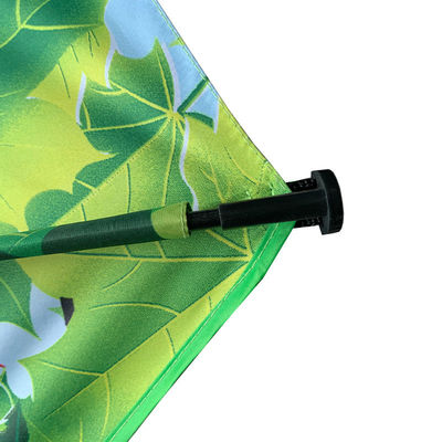 Dubbele bladversterkte 2 M 2,4 M vouwbare universele regenbescherming zonnebril