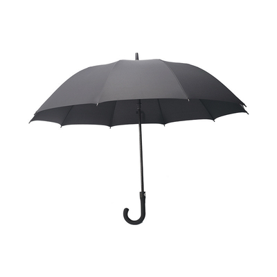 Volwassenen 27-inch 8-boten Golf paraplu met gebogen handvat en aangepast logo Retro Design