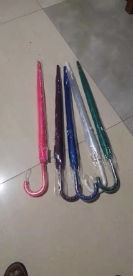 Plastic paraplu Product Auto Open Parapluie Custom Rechte POE Doorzichtige paraplu