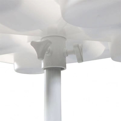 PP-bekerhouder en plastic bak accessoires voor outdoor strand paraplu in minimalistische stijl