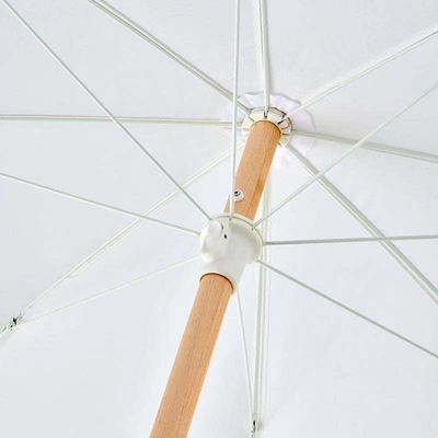 Outdoor patio strand paraplu met Tassel zonnebril en 29/32 schacht Koreaanse stijl groot