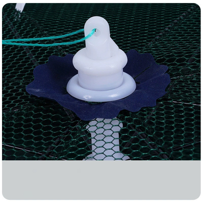 Meerdere maat vouwnetten in klassieke stijl voor de visserij met zwarte parasols