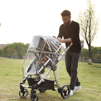 EVA Aanpassen Weerschild Duidelijk PVC Baby Stroller Regen Cover