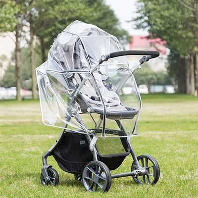 EVA Aanpassen Weerschild Duidelijk PVC Baby Stroller Regen Cover